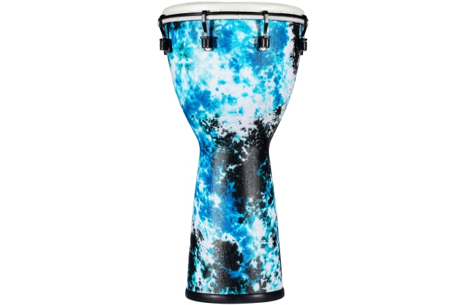 Djembe Meinl 10 Inch Synthetic Djembe, Synthetic Head, Galactic Blue Tie Dye