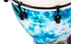 Djembe Meinl 10 Inch Synthetic Djembe, Synthetic Head, Galactic Blue Tie Dye