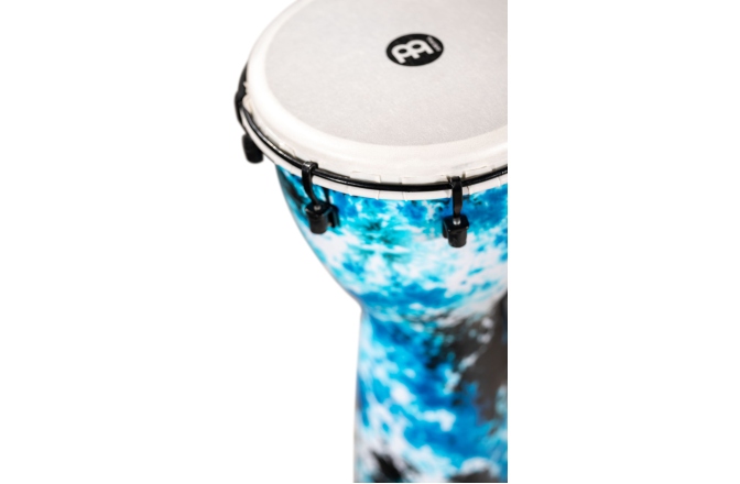 Djembe Meinl 10 Inch Synthetic Djembe, Synthetic Head, Galactic Blue Tie Dye