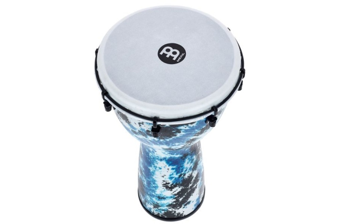 Djembe Meinl 10 Inch Synthetic Djembe, Synthetic Head, Galactic Blue Tie Dye