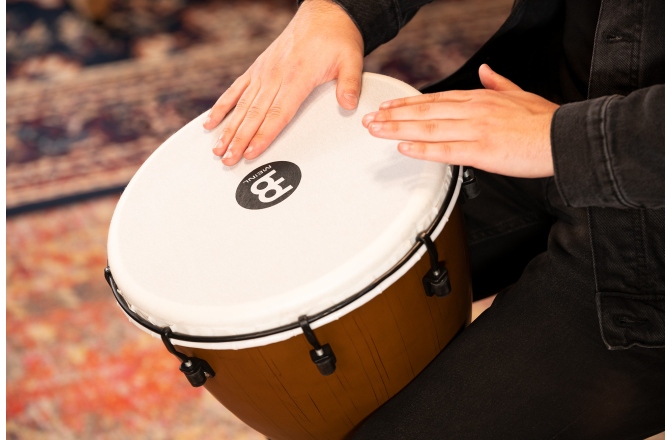 Djembe Meinl 12 Inch Synthetic Djembe, Synthetic Head, Barnwood