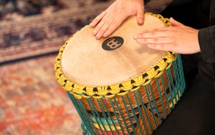 Djembe Meinl AE Tongo Carved Djembe - 12''