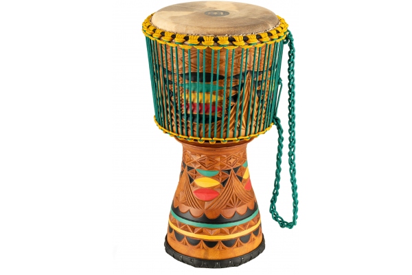 AE Tongo Carved Djembe - 12''