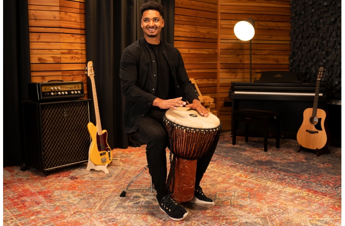 Djembe Meinl Artisan Edition Djembe - 14" Deluxe Carving