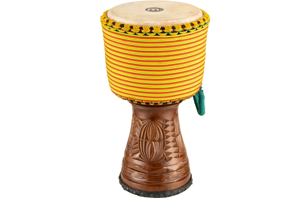 Artisan Serie Tongo Carved Djembe - 12&#8221; Rope around