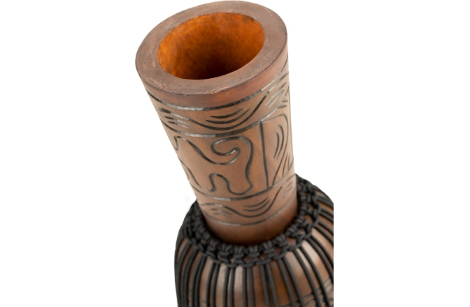 Djembe Meinl Headliner Rope Tuned Artifact Series Djembe Extra Large - 13" Brown