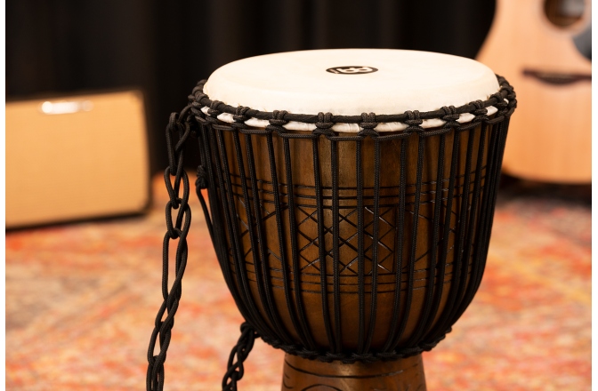 Djembe Meinl Headliner Rope Tuned Artifact Series Djembe Extra Large - 13" Brown