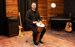 Djembe  Meinl HRT Nile Series Djembe - 12" Large