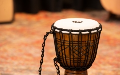 Djembe  Meinl HRTAS Djembe Small - 8" Brown