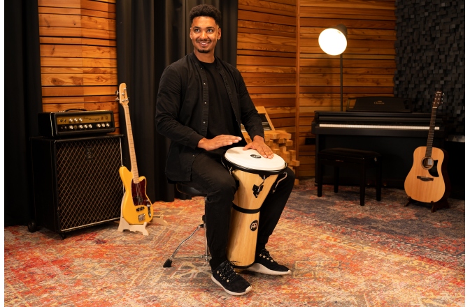 Djembe  Meinl HS Wood Djembe - Natural 12 1/2"