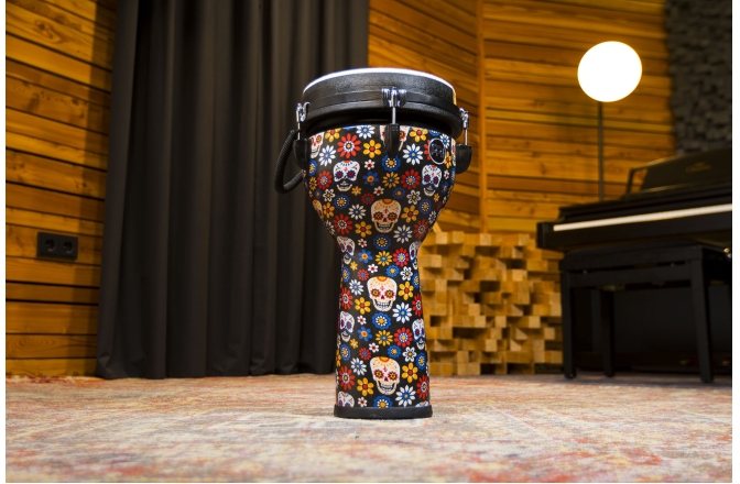 Djembe  Meinl Jumbo Djembe - 10" Day Of The Dead
