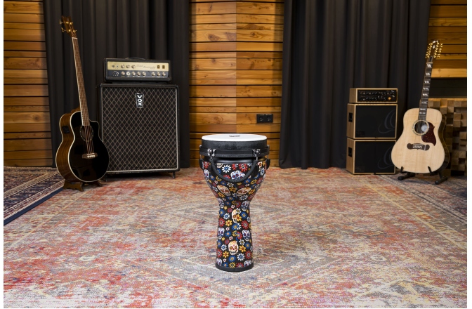 Djembe  Meinl Jumbo Djembe - 10" Day Of The Dead