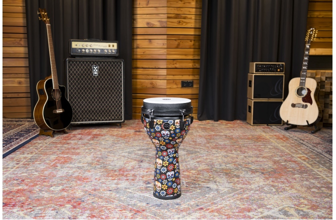 Djembe  Meinl Jumbo Djembe - 10" Day Of The Dead
