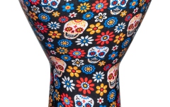 Djembe  Meinl Jumbo Djembe - 12" Day Of The Dead, Designer Head