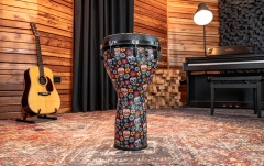 Djembe  Meinl Jumbo Djembe - 14" Day Of The Dead, Designer Head