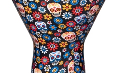 Djembe  Meinl Jumbo Djembe - 14" Day Of The Dead, Designer Head