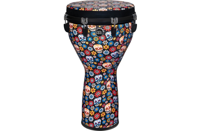 Djembe  Meinl Jumbo Djembe - 14" Day Of The Dead, Designer Head