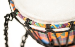 Djembe Meinl Junior Djembe 7 - Kenyan Quilt