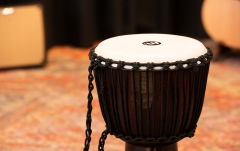 Djembe Meinl Professional African Style Djembe - 10" African Queen Carving