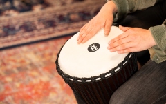 Djembe Meinl Professional African Style Djembe - 10" African Queen Carving