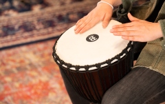 Djembe Meinl Professional African Style Djembe - 10" Village Carving