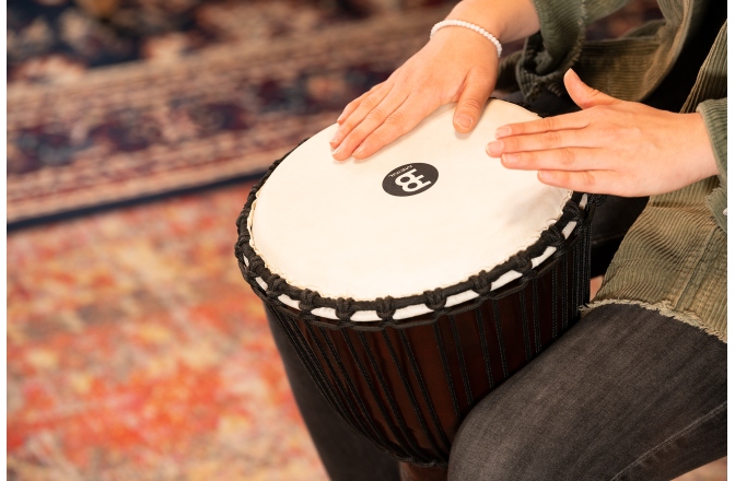 Djembe Meinl Professional African Style Djembe - 10" Village Carving
