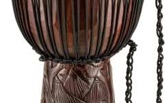 Djembe Meinl Professional African Style Djembe - 12" Village Carving