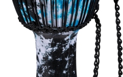 Djembe Meinl RTT Djembe 10" - Synthetic Head - Galactic Blue Tie Dye
