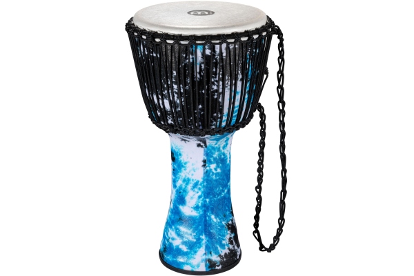 RTT Djembe 12" - Synthetic Head - Galactic Blue Tie Dye &#10;