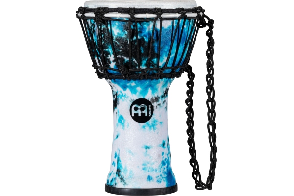 Synthetic Djembe 7" - Galactic Blue Tie Dye &#10;