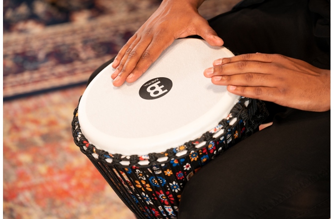 Djembe Meinl TSA - 12" Day of the Dead Finish Fiberhead