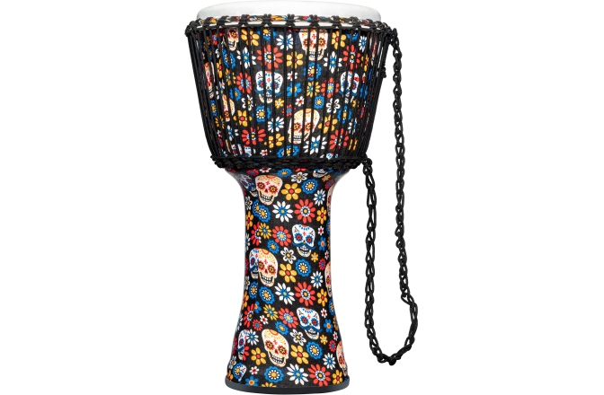 Djembe Meinl TSA - 12" Day of the Dead Finish Fiberhead