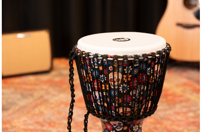 Djembe Meinl TSA - 12" Day of the Dead Finish Fiberhead