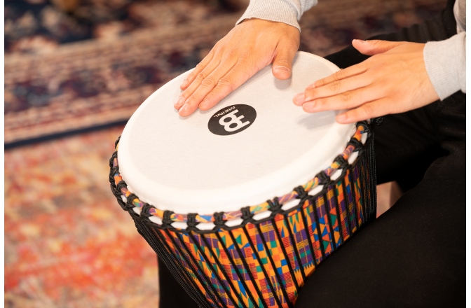 Djembe  Meinl TSA Djembe - Kenyan Quilt, Large - Goat Head