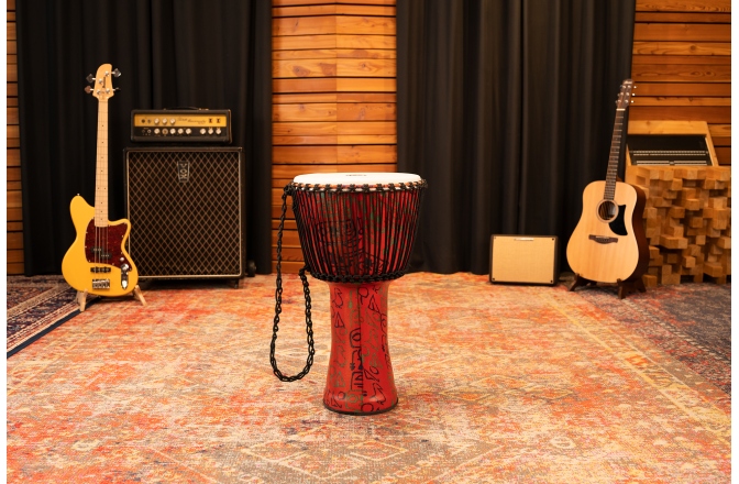Djembe  Meinl TSA Djembe - Pharaoh's Script, Extra-Large - Synthetic Head