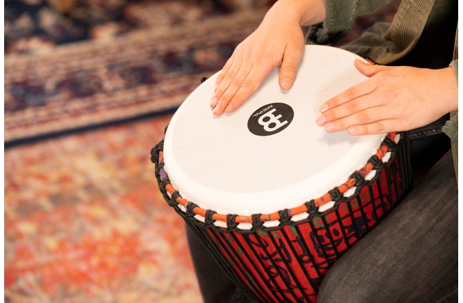 Djembe  Meinl TSA Djembe - Pharaoh's Script, Large - Goat Head