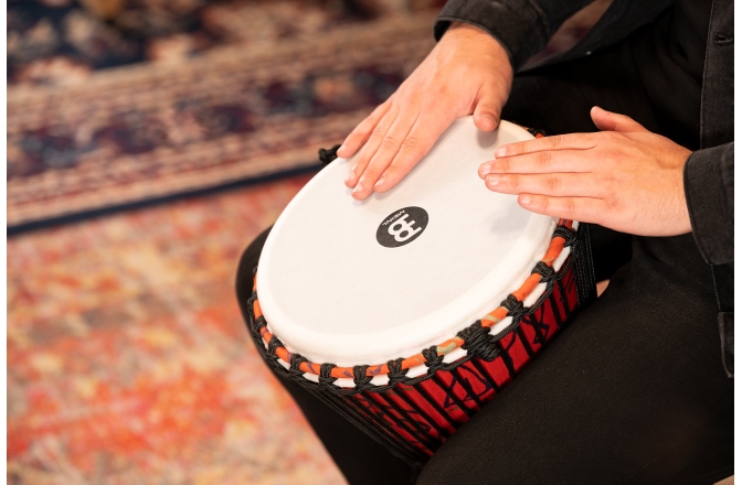 Djembe  Meinl TSA Djembe - Pharaoh's Script, Medium - Goat Head