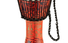 Djembe  Meinl TSA Djembe - Pharaoh's Script, Small - Goat Head