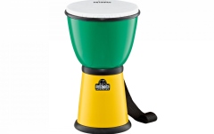 Djembe Nino Percussion ABS Djembe - Green/Yellow