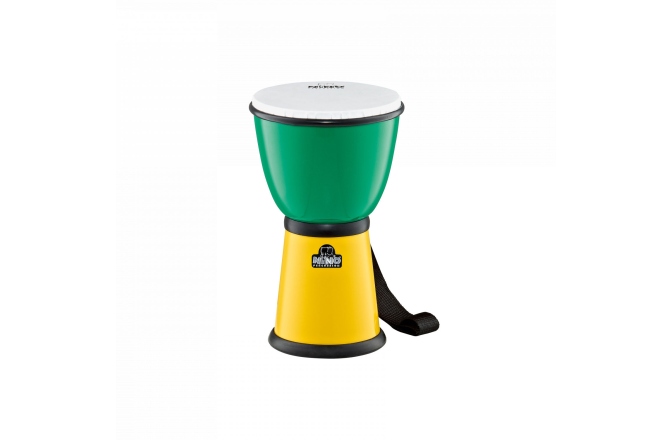 Djembe Nino Percussion ABS Djembe - Green/Yellow