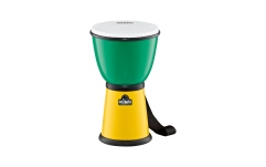 Djembe Nino Percussion ABS Djembe - Green/Yellow