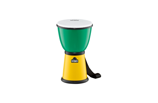Djembe Nino Percussion ABS Djembe - Green/Yellow