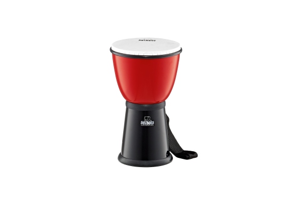 ABS Djembe - Red/Black