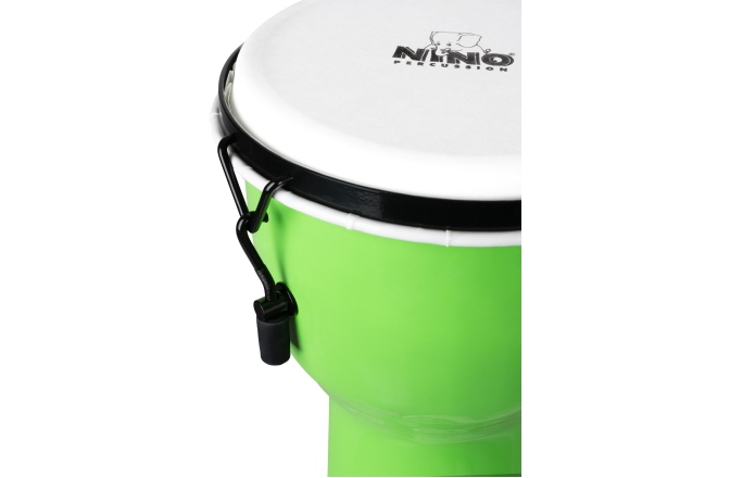 Djembe pentru copii Nino Percussion Synthetic Djembe 8'' - Green