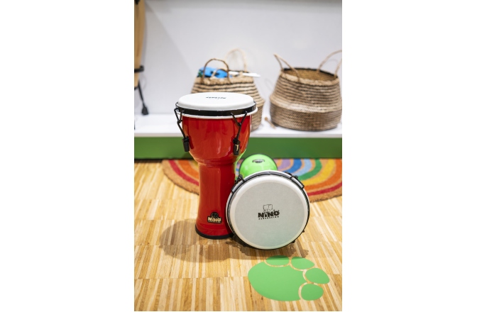 Djembe pentru copii Nino Percussion Synthetic Djembe 8'' - Green