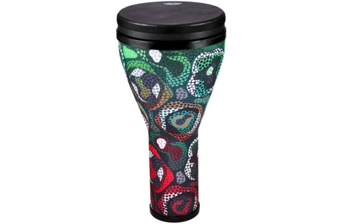 Djembe Remo Djembe Festival Tribal Green DJ-2510-68