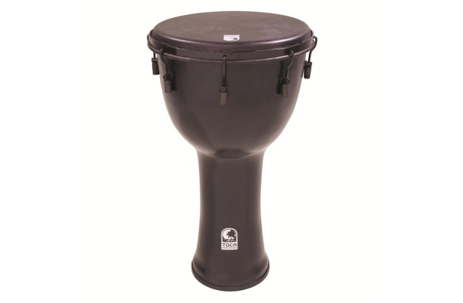 Djembe  Toca Djembe Freestyle Mechanically Tuned Black Mamba  20" 