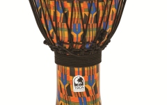 Djembe  Toca Djembe Freestyle Rope Tuned Kente Cloth