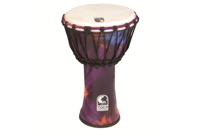 Djembe  Toca Djembe Freestyle Rope Tuned Woodstock Purple