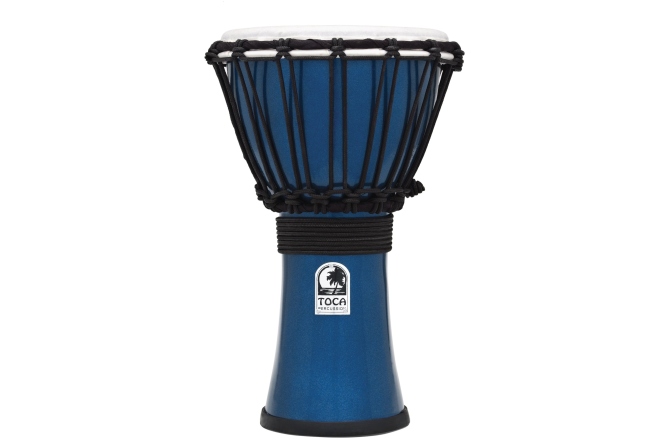 Djembe  Toca Freestyle Colorsound albastru metalic 12,5" (31,5 cm).